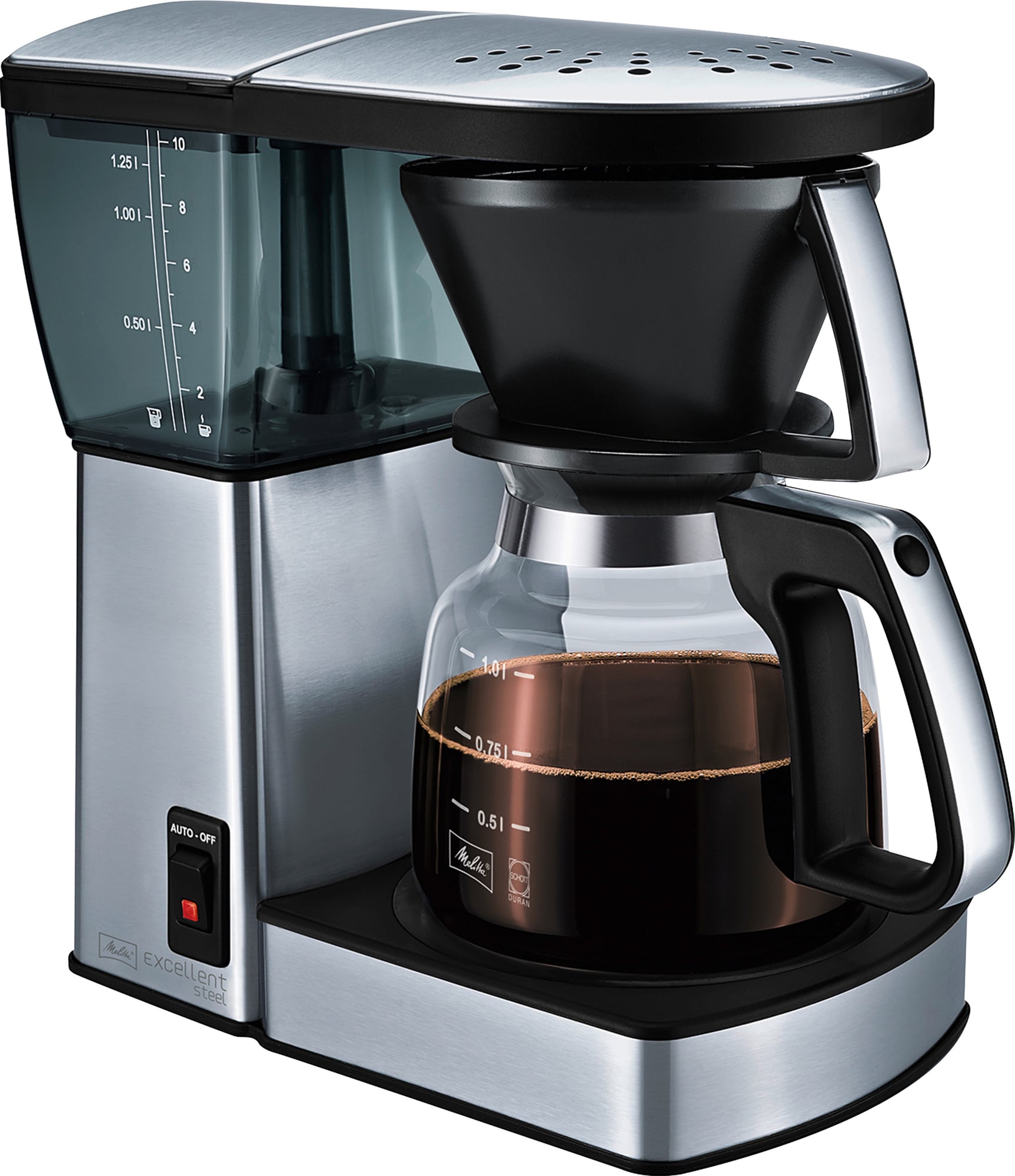 Melitta Excellent 4.0 kaffetrakter MEL21521 (stål) - Elkjøp