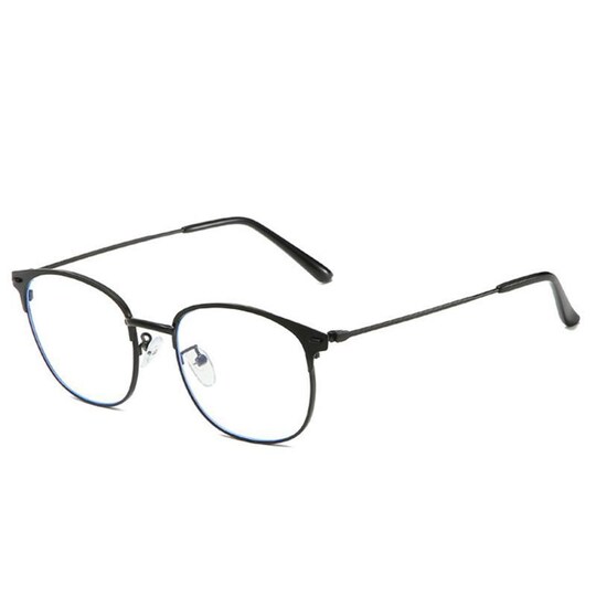 Briller med antirefleks mot blått lys - Sort ramme - Elkjøp