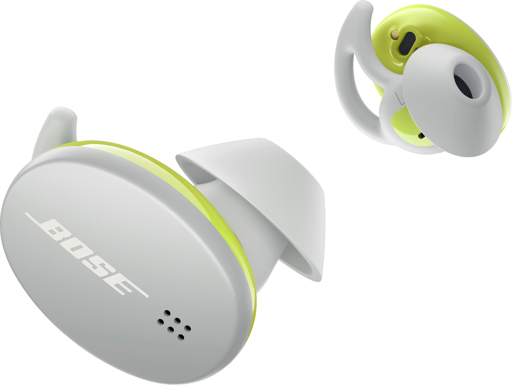 Bose Sport Earbuds helt trådløse in-ear-hodetelefoner (glacier white) -  Hodetelefoner til trening - Elkjøp