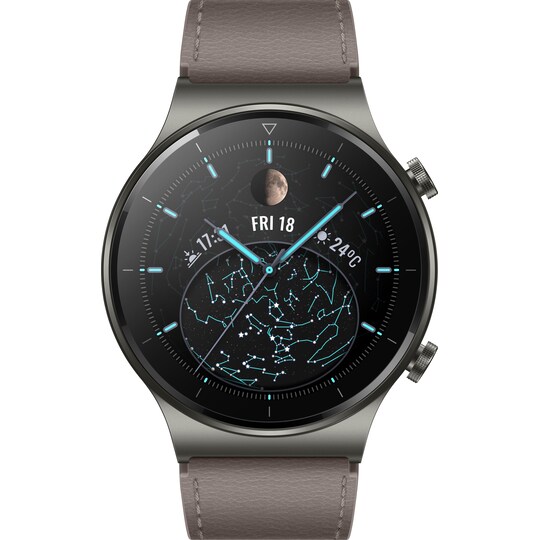 Huawei Watch GT2 Pro smartklokke 46 mm (nebula grey) - Elkjøp