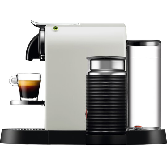 NESPRESSO® CitiZ & Milk kaffemaskin fra DeLonghi, Hvit - Elkjøp