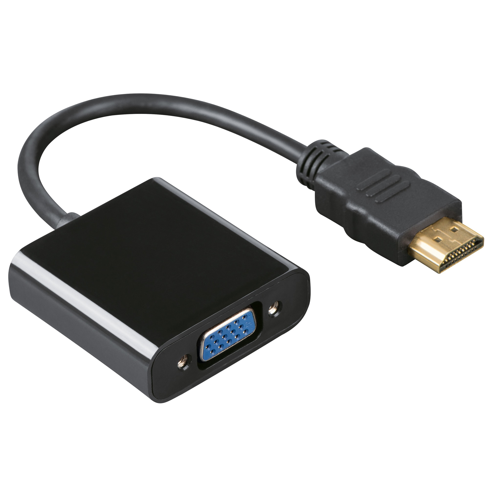 Hama HDMI til VGA overgang - Kabler og tilkobling - PC og nettverk - Elkjøp