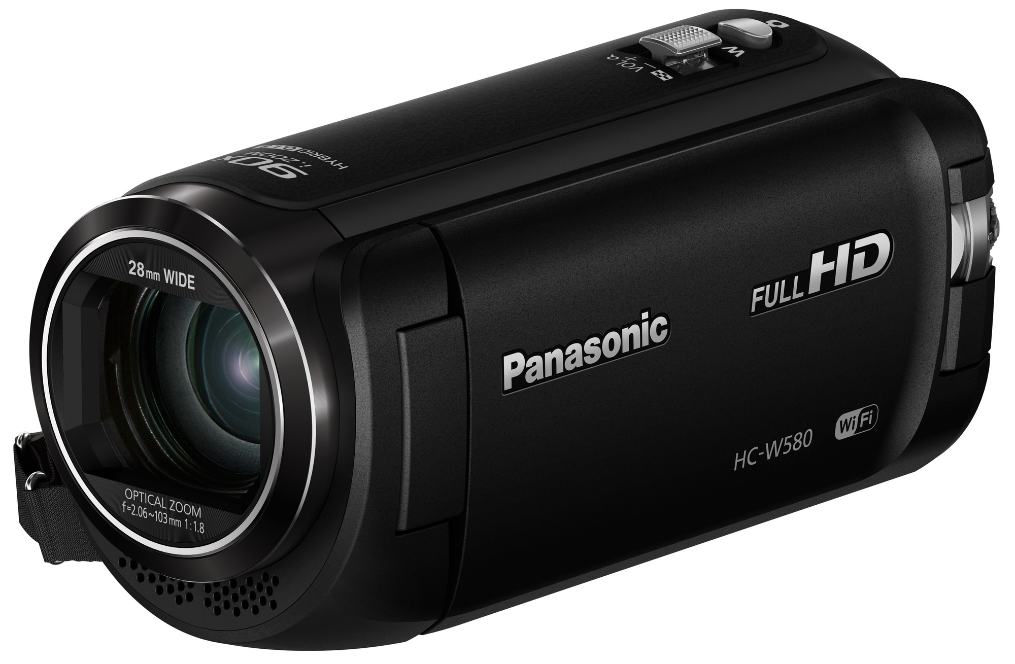 Panasonic HC-W580 twin videokamera (sort) - Elkjøp
