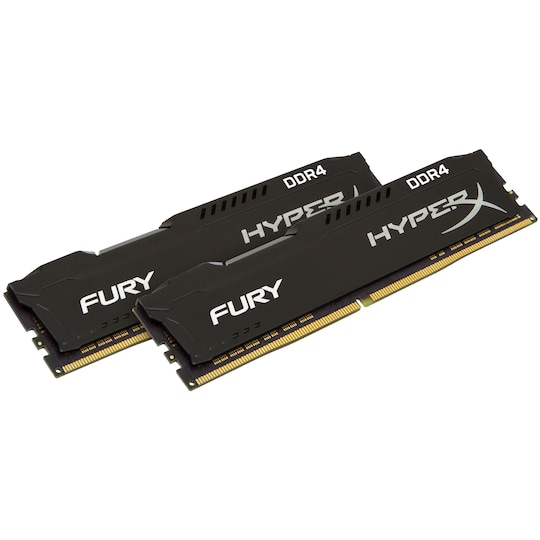 HyperX Fury Black DDR4 RAM minnebrikke 16 GB - Elkjøp