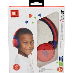 JBL Jr. 310 on-ear hodetelefoner (rød) - Elkjøp