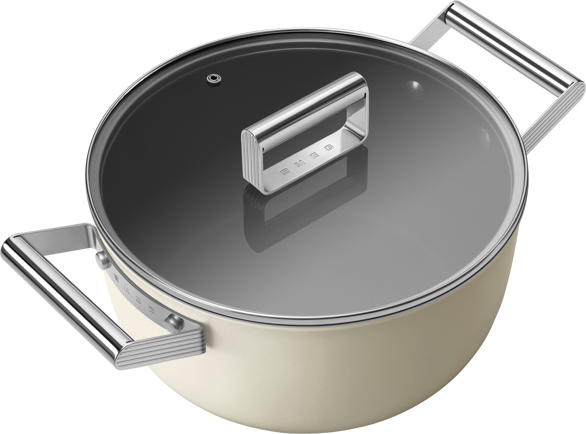 Smeg 50's Style kasserolle CREAMCAS24 - Elkjøp