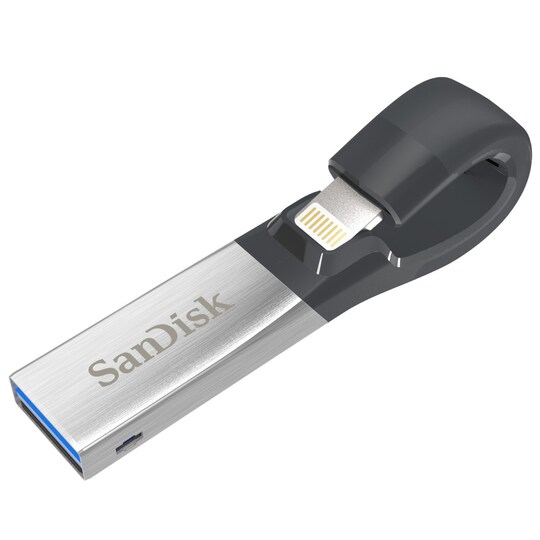 SanDisk iXpand 2 ekstern lagring for iPad/iPhone 256 GB - Elkjøp