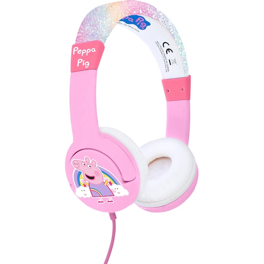OTL Peppa Pig Prinsessan Peppa on-ear hodetelefoner - Elkjøp