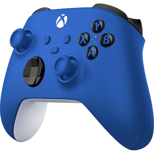 Xbox Series X og S trådløs kontroller (shock blue) - Elkjøp