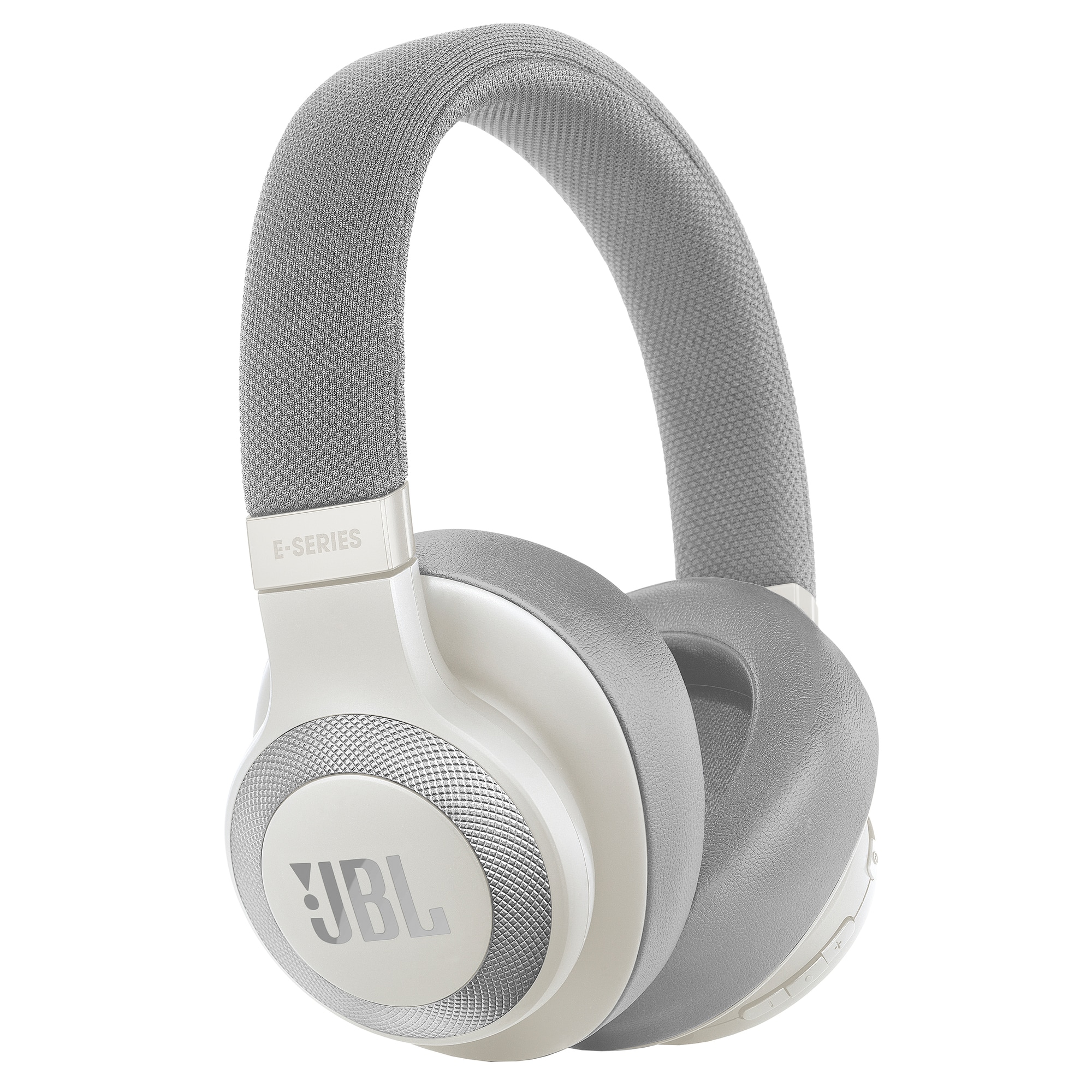 JBL E65BT trådløse around-ear hodetelefoner (hvit) - Elkjøp