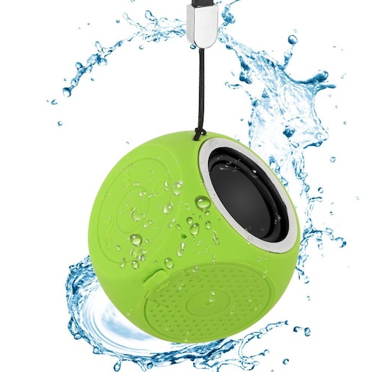 Bærbar Bluetooth-høyttaler IPX7 vanntett - grønn - Elkjøp