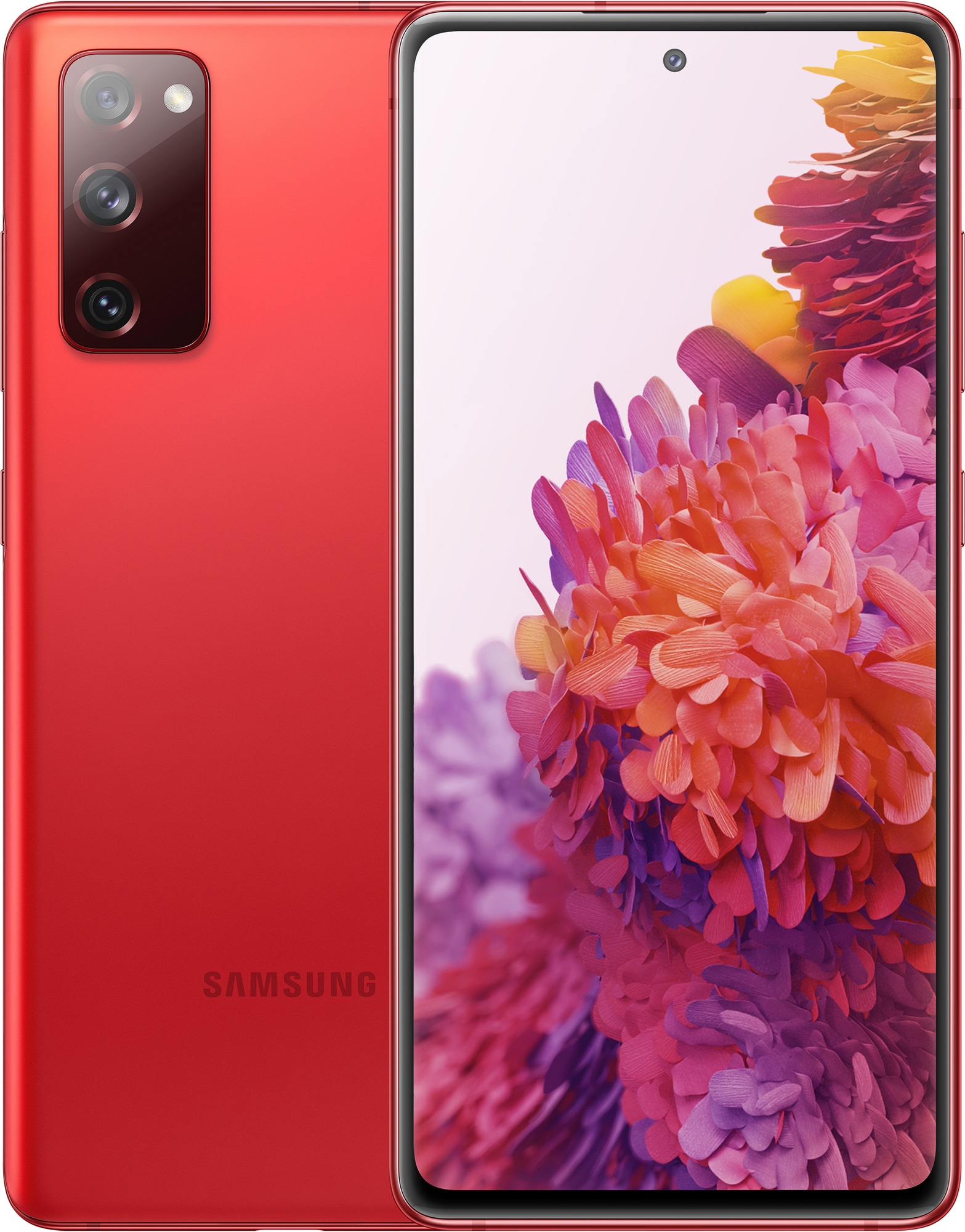 Samsung Galaxy S20 FE 5G smarttelefon 8/256GB (cloud red) - Elkjøp