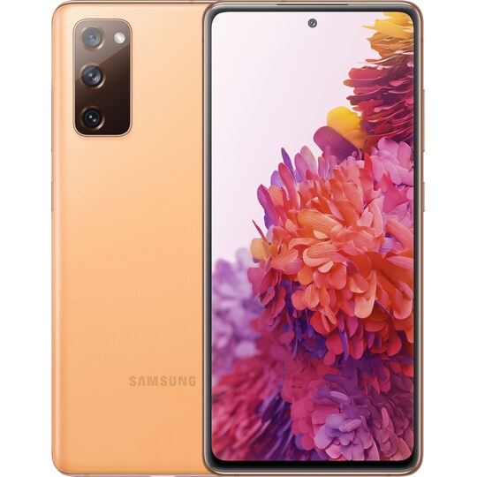 Samsung Galaxy S20 FE 5G smarttelefon 8/256GB (cloud orange) - Elkjøp