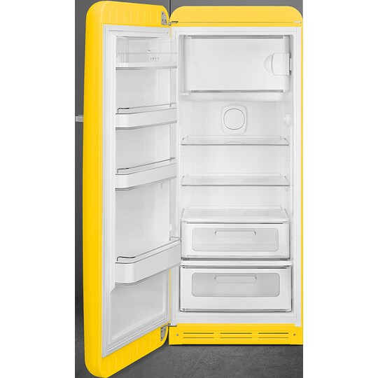 Smeg kjøleskap med fryser FAB28LYW3 (gul) i 50-tal - Elkjøp