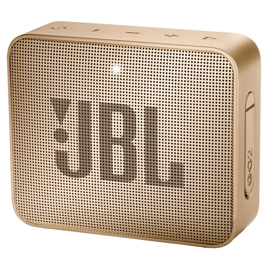JBL GO 2 trådløs høyttaler (champagne) - Elkjøp