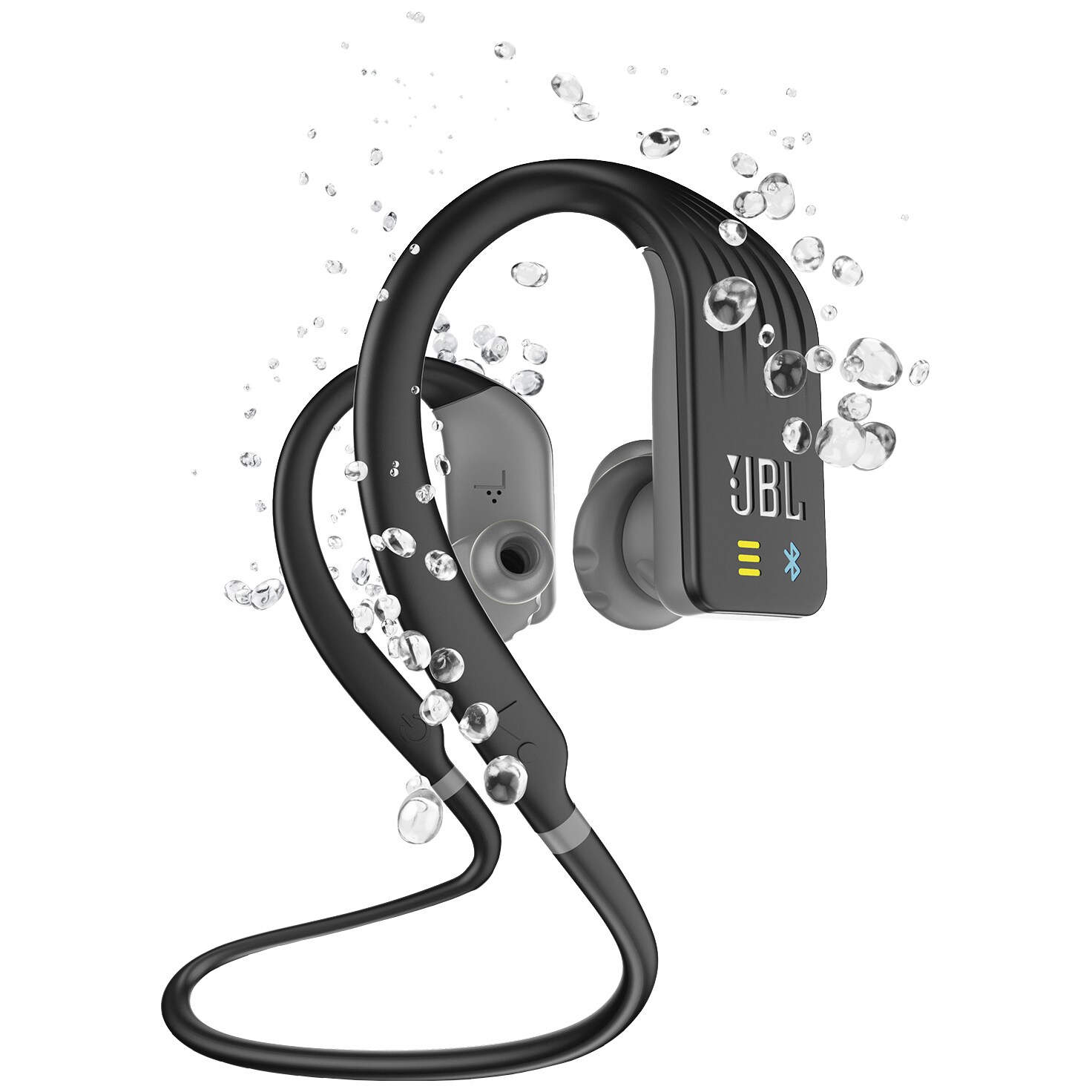 JBL Endurance Dive trådløse in-ear hodetelefoner (sort) - Hodetelefoner til  trening - Elkjøp