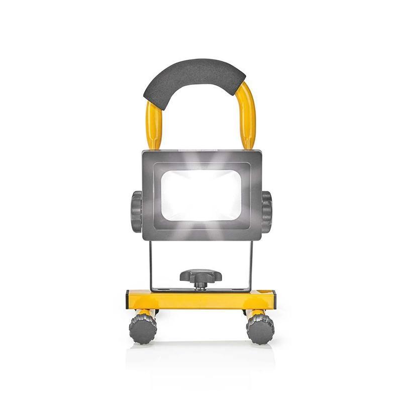 Mobilt LED-Flomlys | 10 W | 700 lm | Sort/Gult - Elkjøp