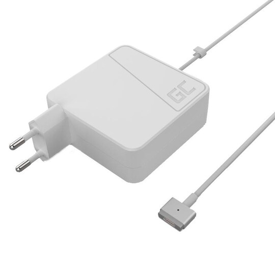 Green Cell Charger for Apple Macbook 85W 18.5V 4.6A (plug Magsafe 2) -  Elkjøp