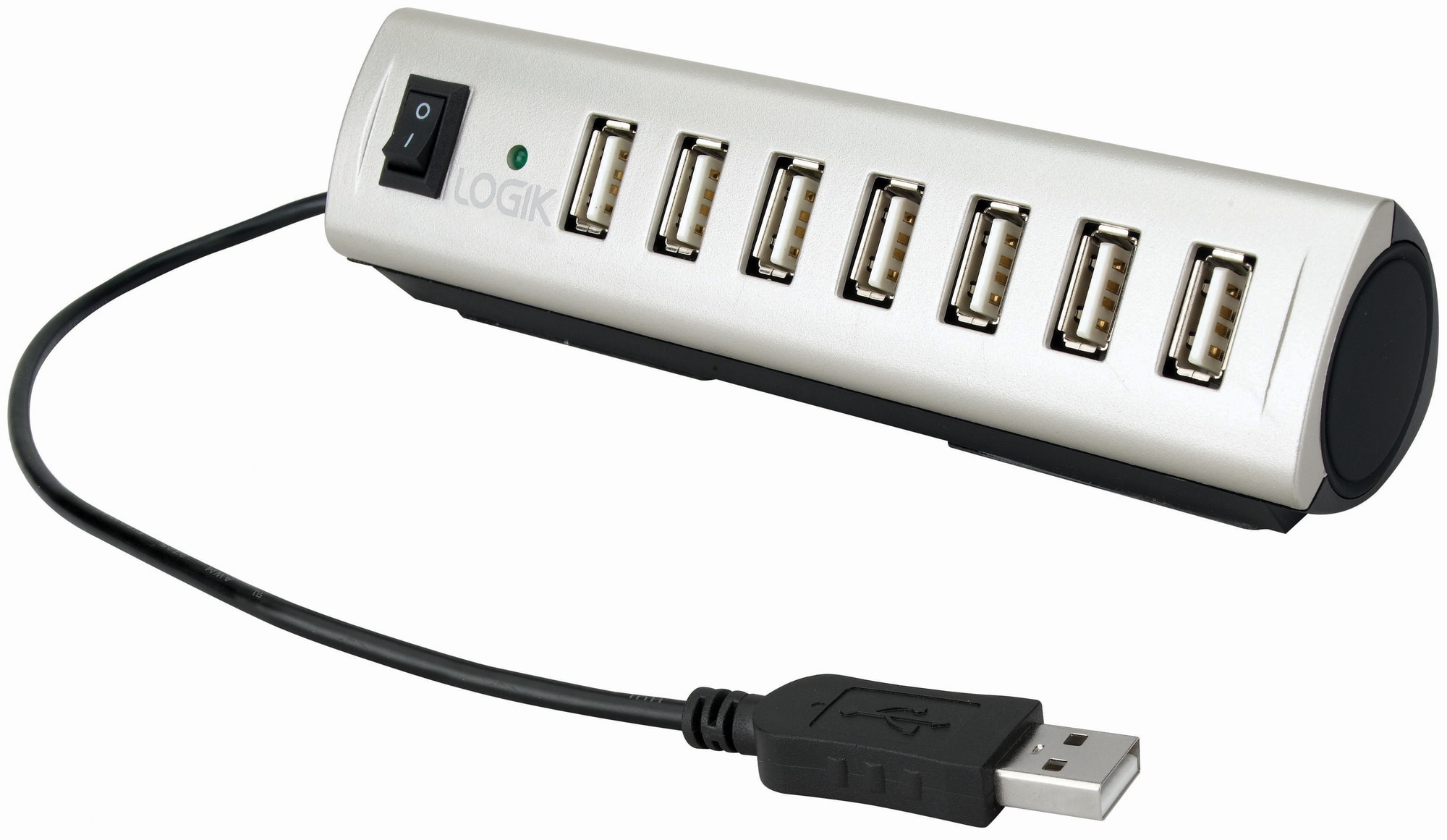 Logik USB-hub m. 7 x USB 2.0-porter - Elkjøp