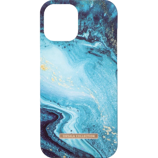 Gear Onsala deksel til iPhone 12 / 12 Pro (blue sea marble)