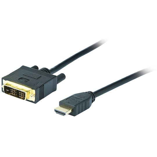 Logik DVI til HDMI kabel (1,8 m) - Elkjøp