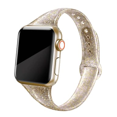 Glitter glødende Apple klokkereim 38/40 mm Bronze