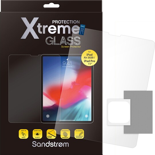 Sandstrom Xtreme iPad Pro 11/Air 10,9 skjermbeskytter - Elkjøp