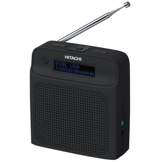 Hitachi FM/DAB+ radio KH335BE (sort) - Elkjøp