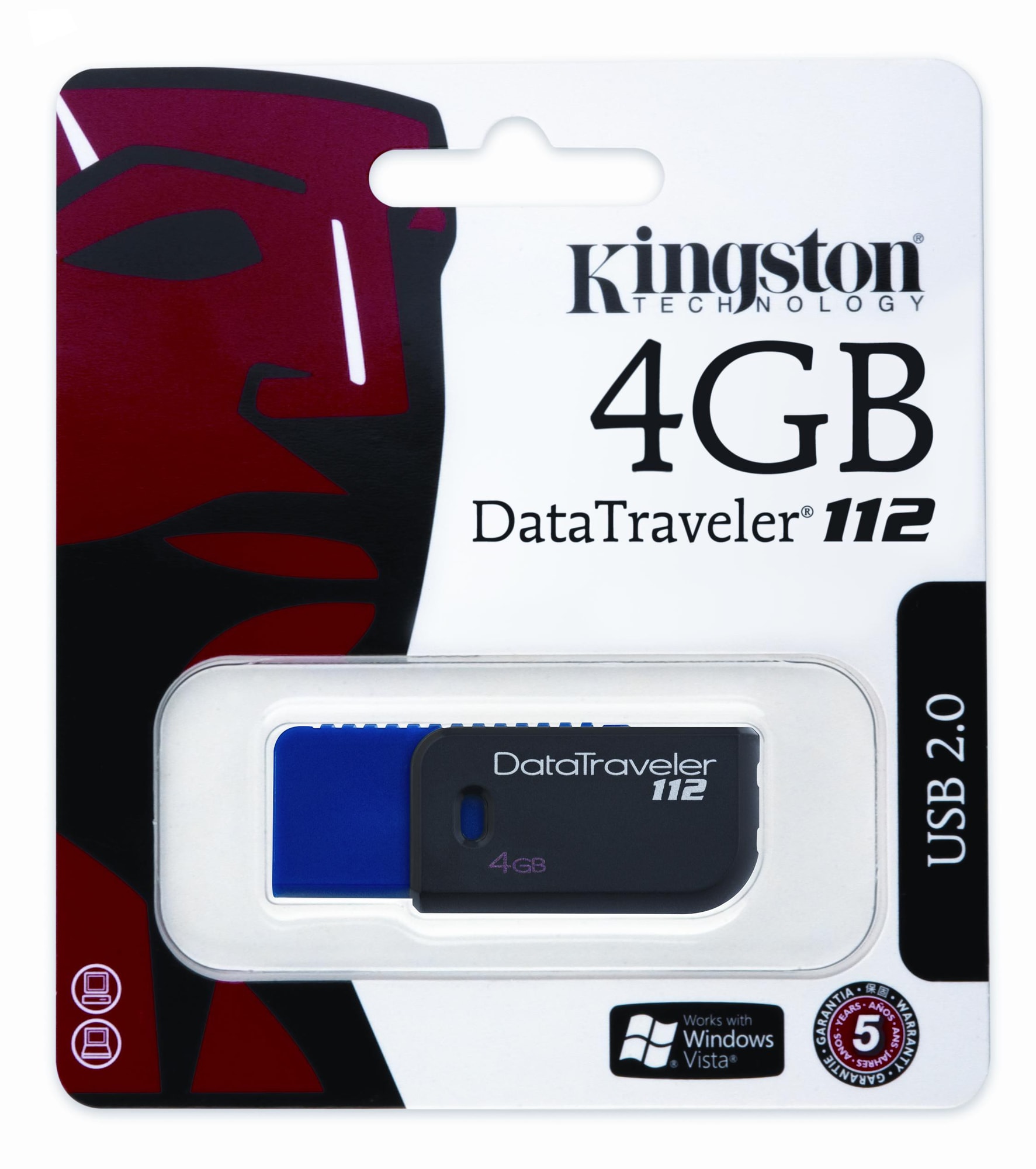 Kingston 4 GB DataTraveler 112 minnepenn - Elkjøp
