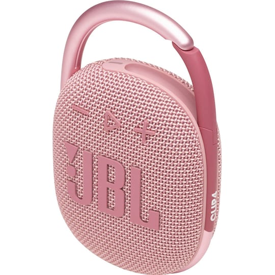 JBL Clip 4 trådløs høyttaler (rosa) - Elkjøp