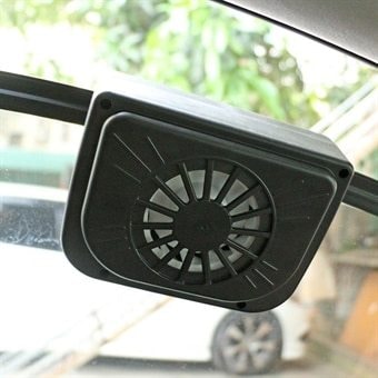 Solcelledrevet bilvifte til vinduet - Hold bilen kjølig - Elkjøp