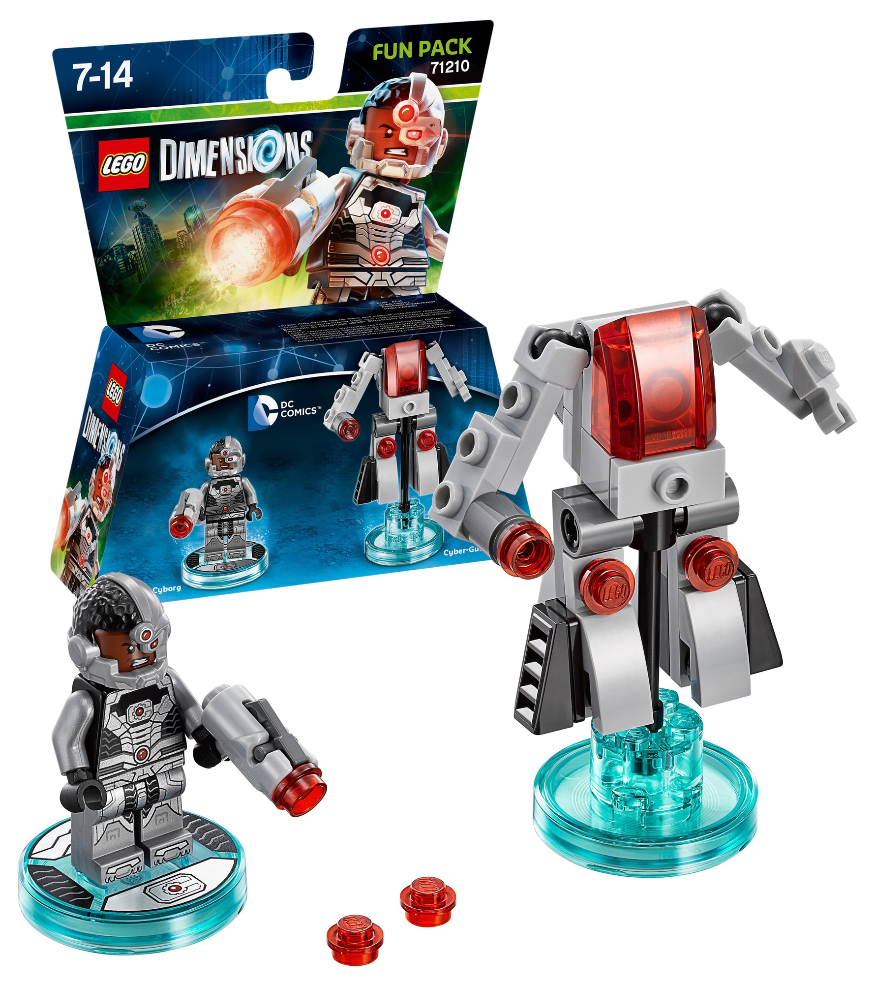Lego Dimensions Fun Pack - Cyborg/Cyber Guard - Elkjøp