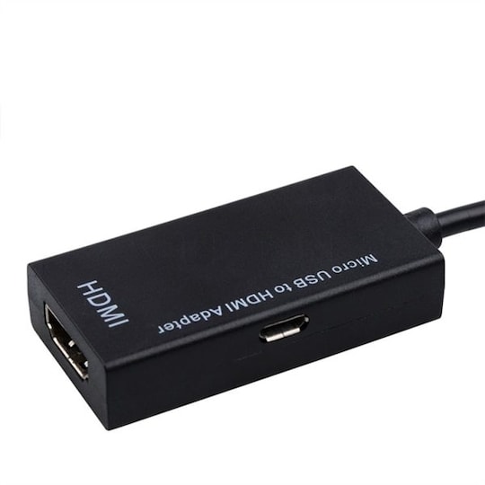 Micro-USB til HDMI Adapter MHL HDTV Samsung / Sony / Huawei - Elkjøp