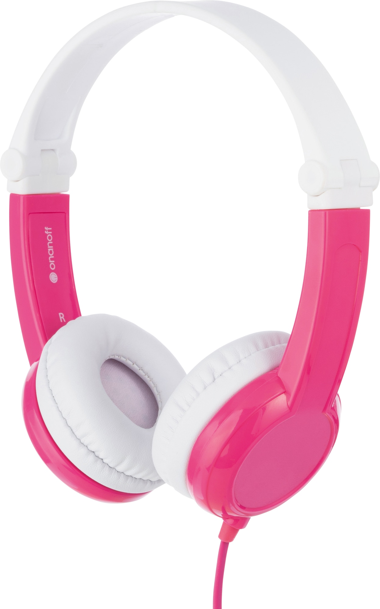 BuddyPhones Connect on-ear hodetelefoner (rosa) - Elkjøp