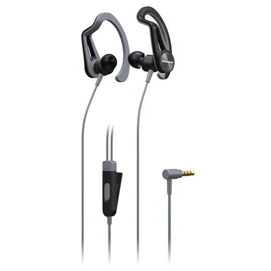 Pioneer SE-E5T in-ear hodetelefoner (grå) - Elkjøp