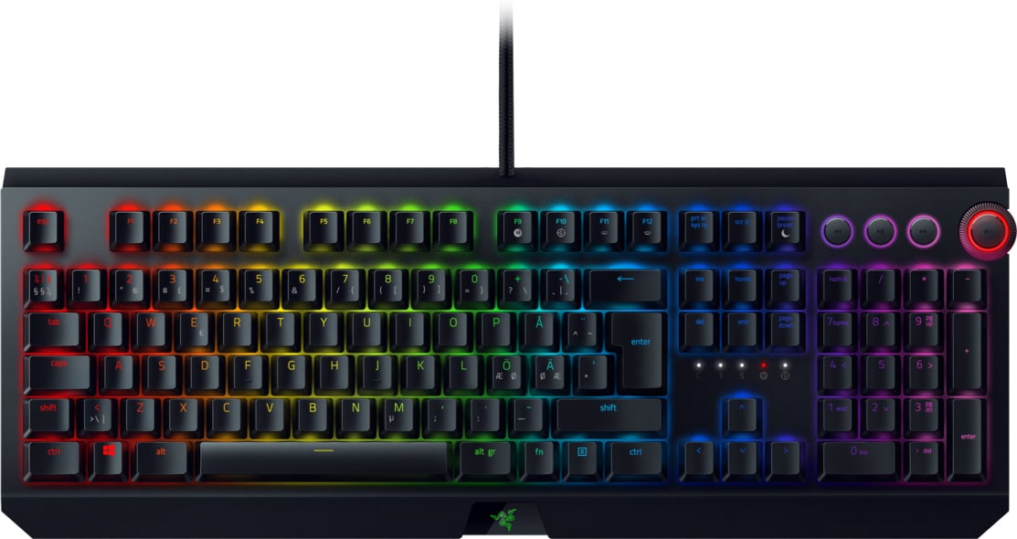 Razer BlackWidow Elite gamingtastatur (Green-brytere) - Elkjøp