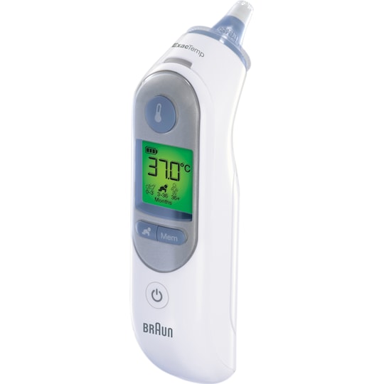 Braun ThermoScan 7 Age Precision øretermometer IRT6520NOEEGP (hvit) - Elkjøp