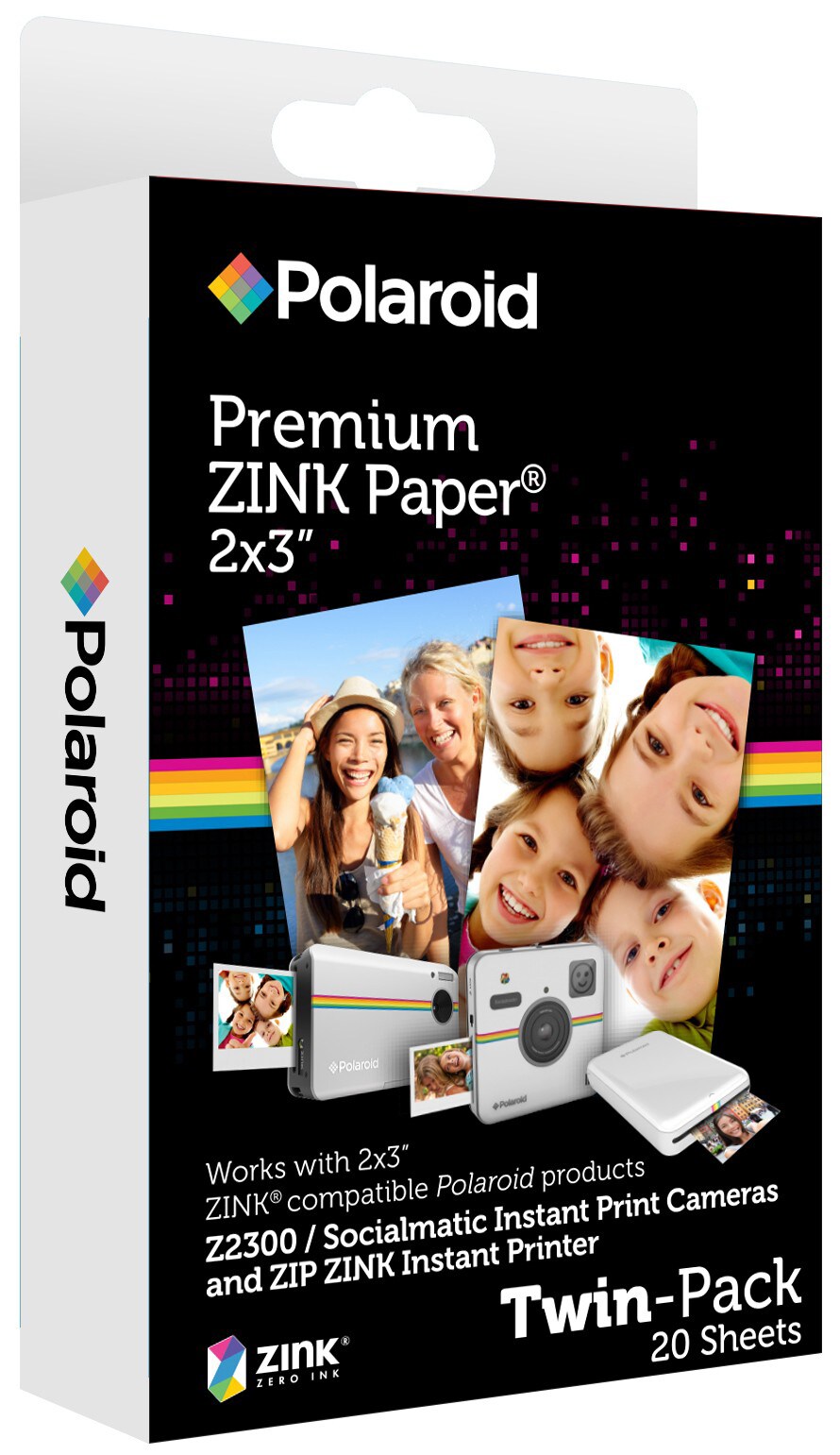 Polaroid ZINK fotopapir 2x3" (2x 10 ark) - Elkjøp