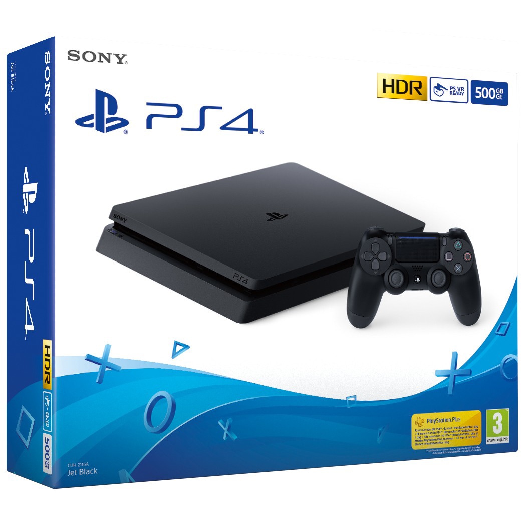 PlayStation 4 Slim 500 GB (2017) - Elkjøp