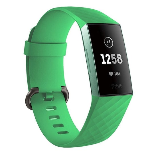 Sport armbånd Fitbit Charge 3 - Grønn - Elkjøp
