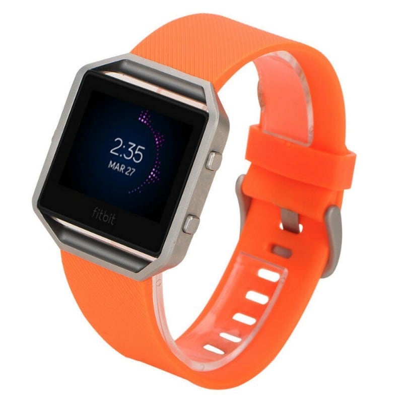 Sport armbånd Fitbit Blaze - Orange - Elkjøp