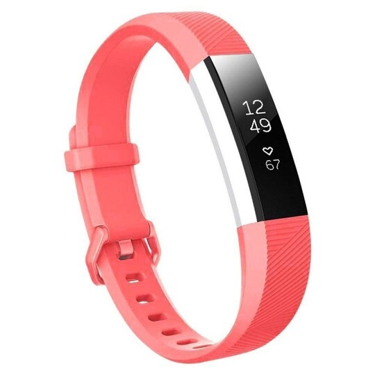 Sport armbånd Fitbit Alta HR - Pink - Elkjøp