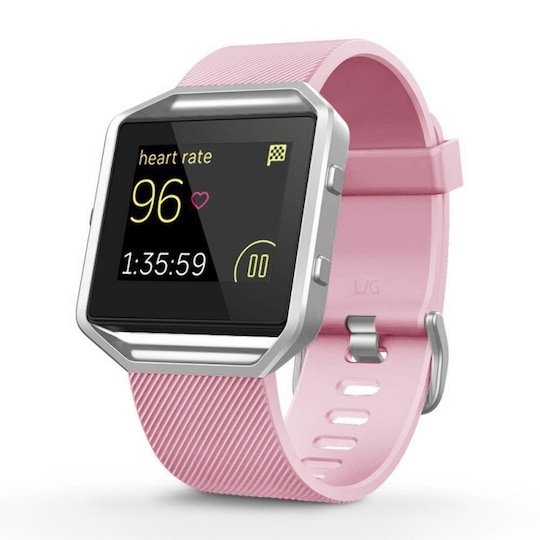 Sport armbånd Fitbit Blaze - Pink - Elkjøp
