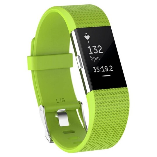 Sport armbånd Fitbit Charge 2 - Lime - Elkjøp