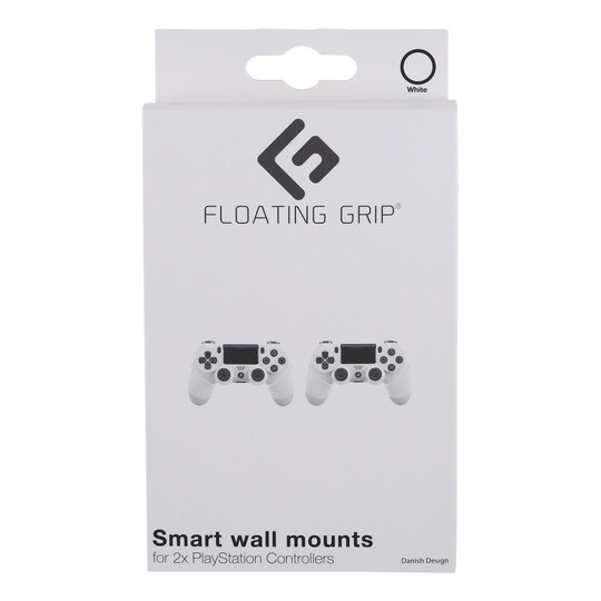 Floating Grip veggmontering PS4/PS3 kontrollere (hvit) - Elkjøp