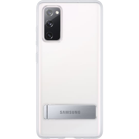 Samsung Galaxy S20 FE/S20 FE 5G stående deksel (gjennomsiktig) - Elkjøp