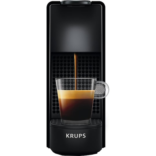 NESPRESSO® Essenza Mini kaffemaskin fra Krups, Sort - Elkjøp