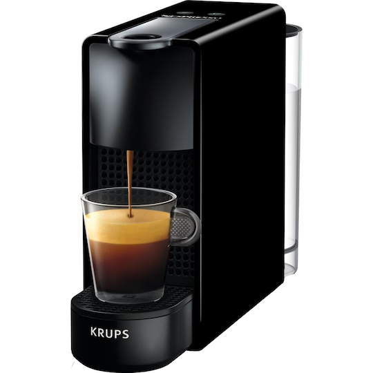 NESPRESSO® Essenza Mini kaffemaskin fra Krups, Sort - Elkjøp