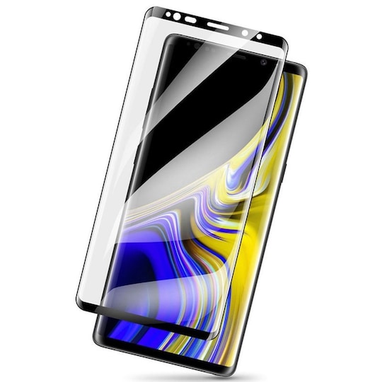 3D full lim skjermbeskytter Samsung Galaxy Note 9 (SM-N960F) - Elkjøp
