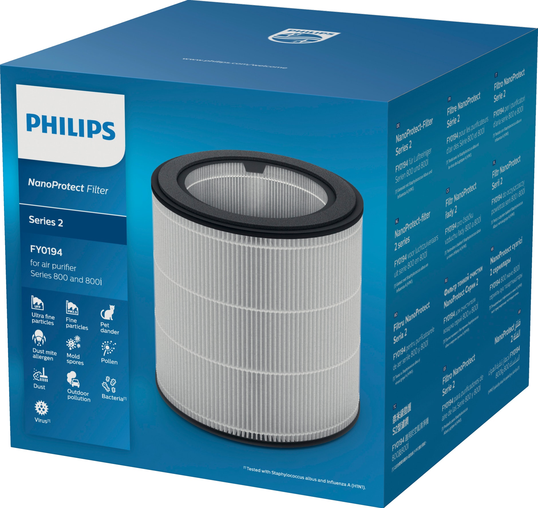 Philips NanoProtect filter til luftrenser FY019430 - Elkjøp